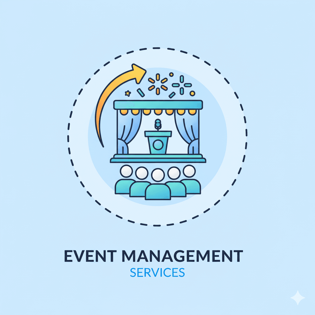Professional event management and planning services