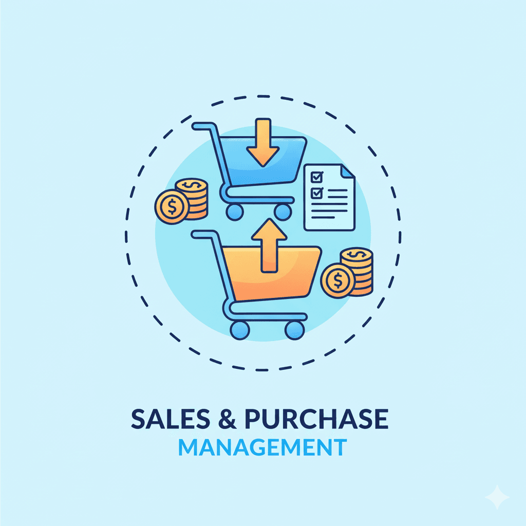 Professional sales and purchase management solutions